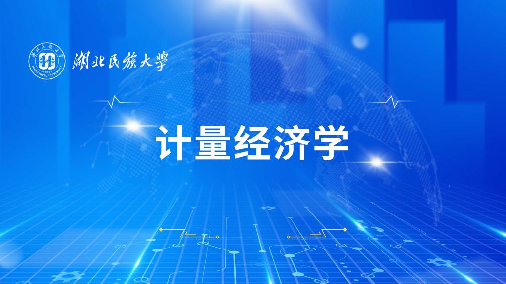 計量經(jīng)濟學(xué)